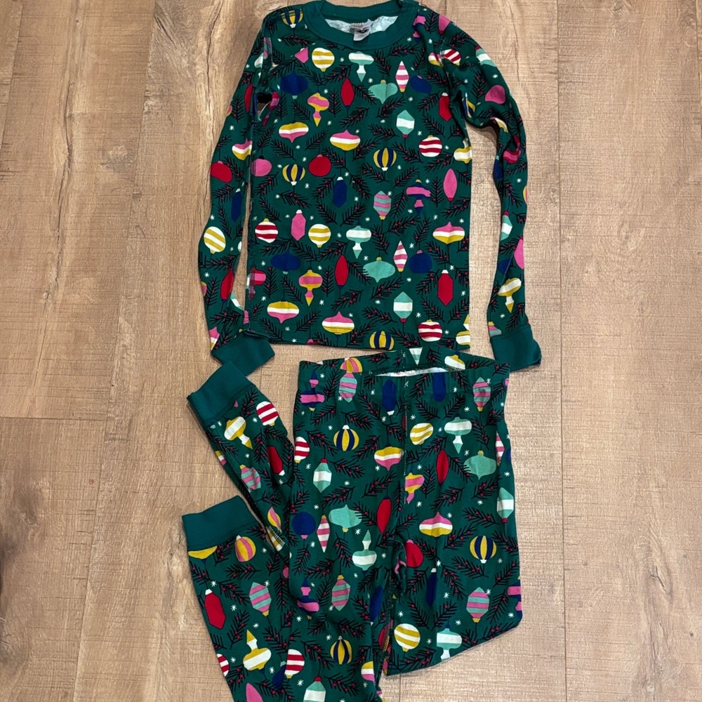 NWOT Hanna Andersson matching organic pajama set size 10